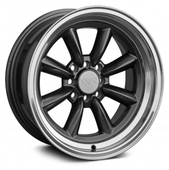 XXR Wheels - XXR 537 Gun Metal Machined (15 inch)